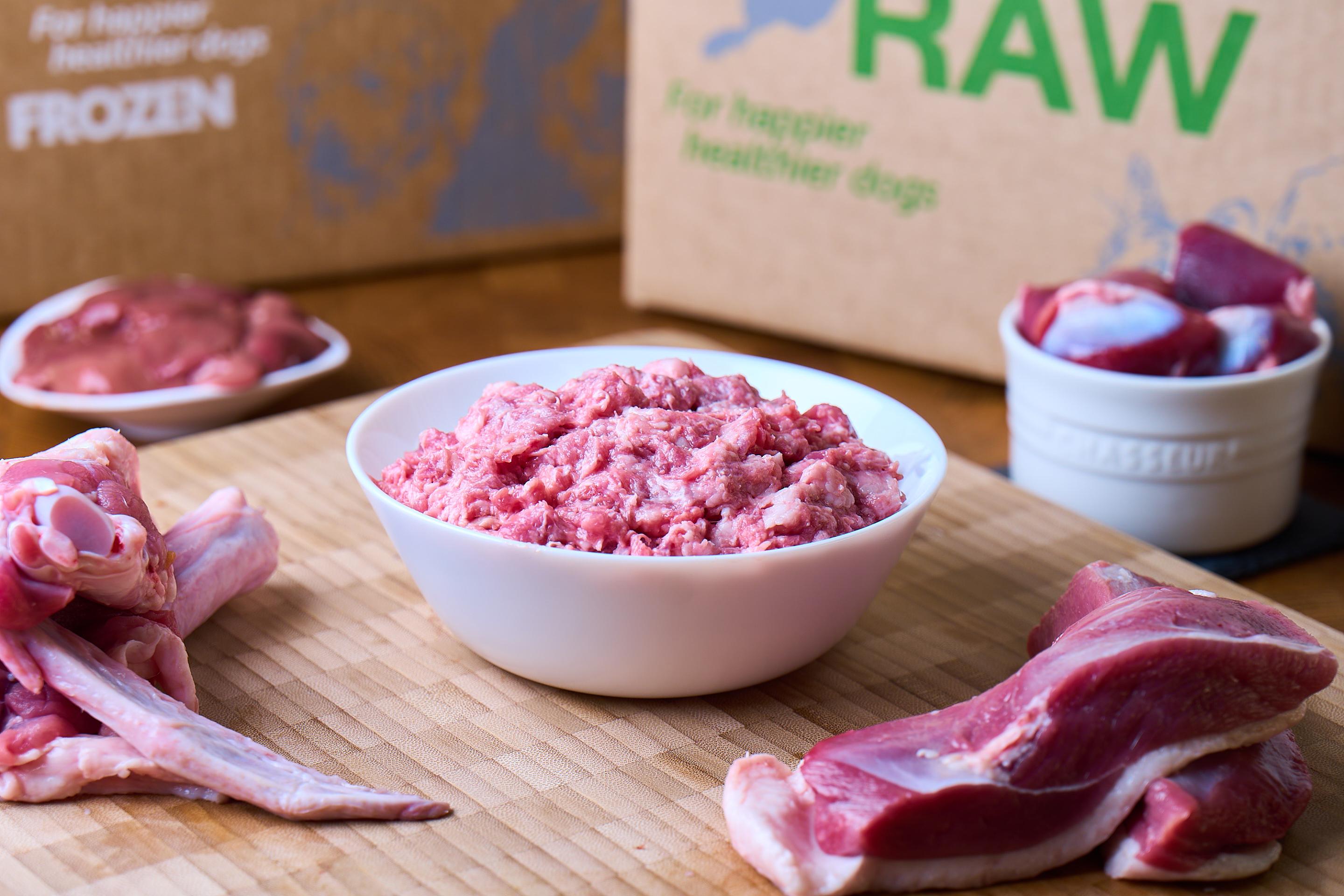 Bulk raw meat for dogs best sale